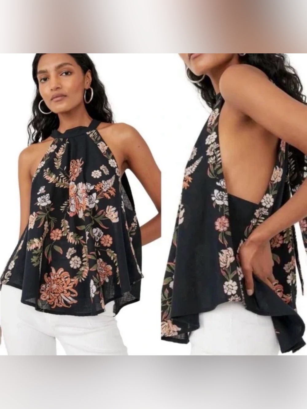 FREE PEOPLE EMILY PRINTED TANK